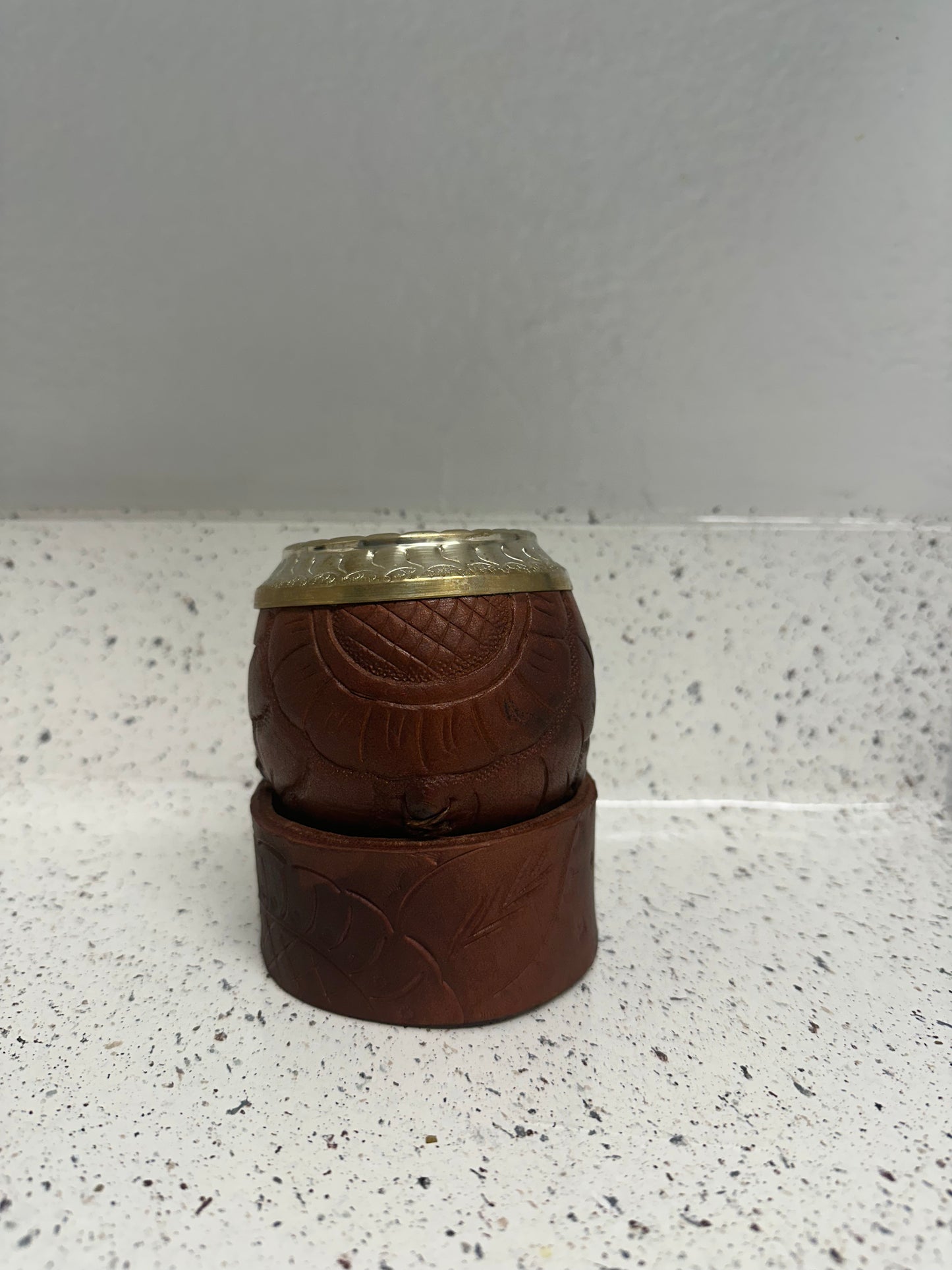 Mate Torpedo Leather and Carved Base
